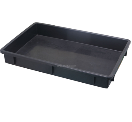 615x420x95mm リサイクル可能なプラスチックトレイ pp トレイ帯電防止 ESD